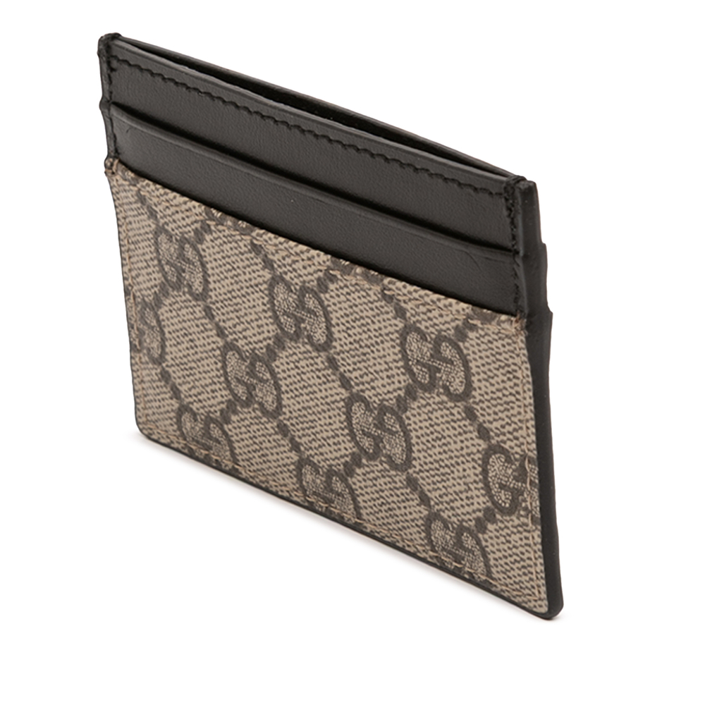 Pre-Loved Gucci GG Supreme Card Holder - Picture 2 of 9